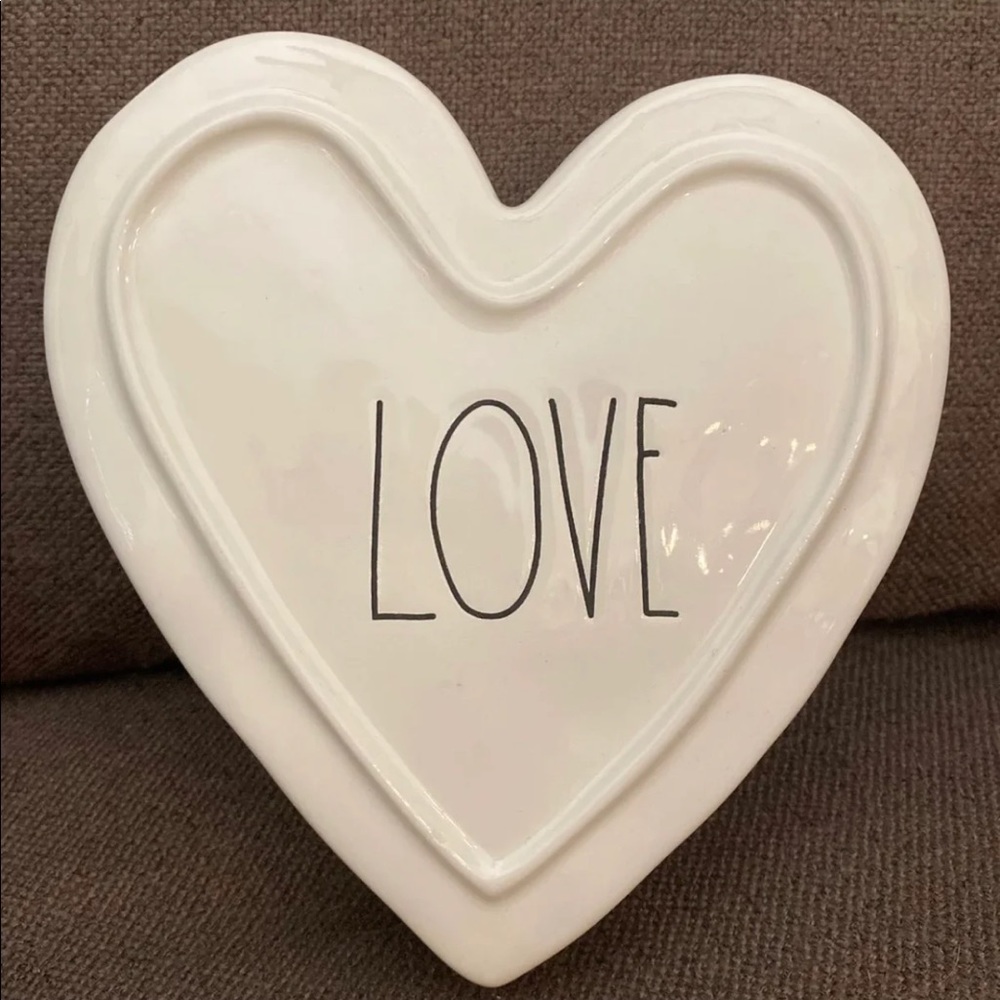 HTF Rae Dunn Love Box - Picture 2 of 2